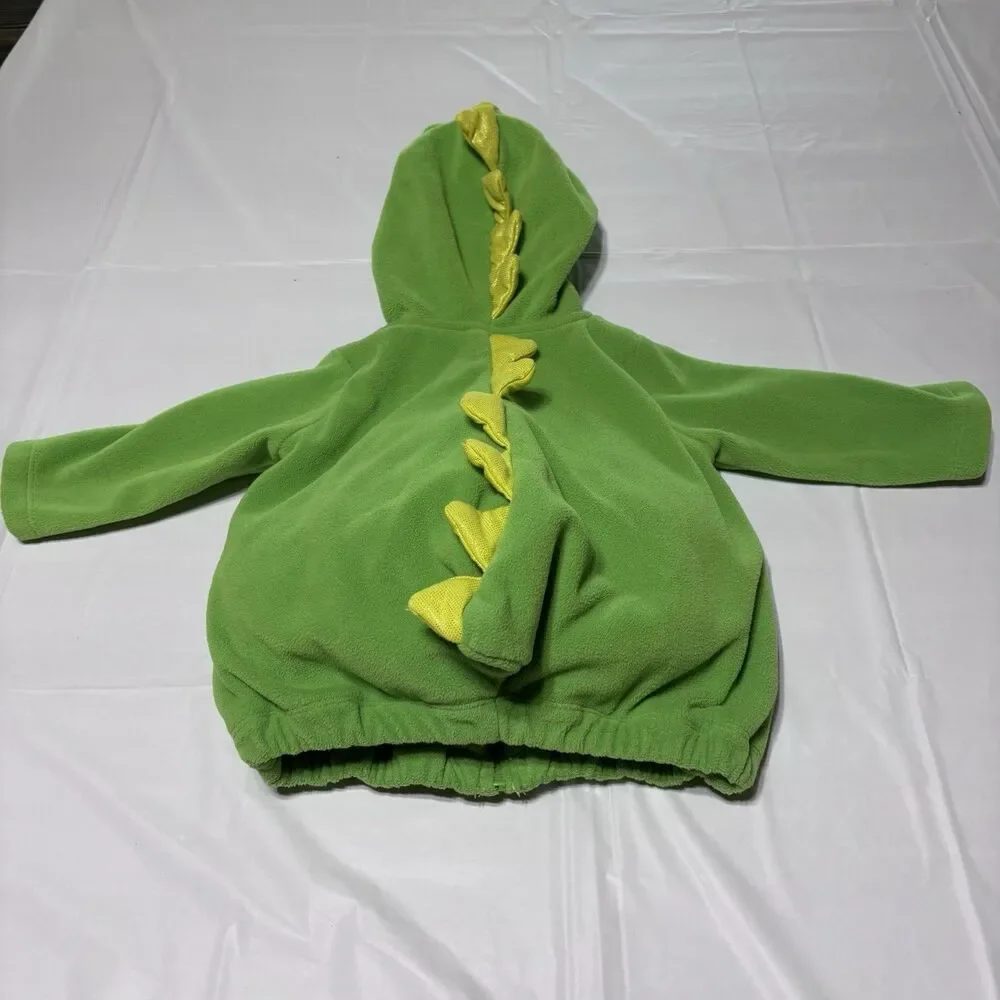 Carter Green Dragon Jacket Coat Hooded Halloween Costume 3-6 Months
